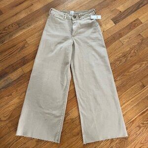 NWT - The Ettie High-Rise Crop Wide-Leg Jeans by Maeve, Size 26 Rivera Wash